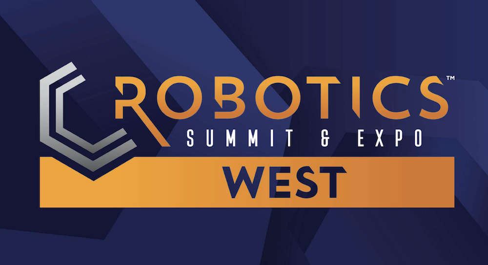 Robotics Summit & Expo West event logo.